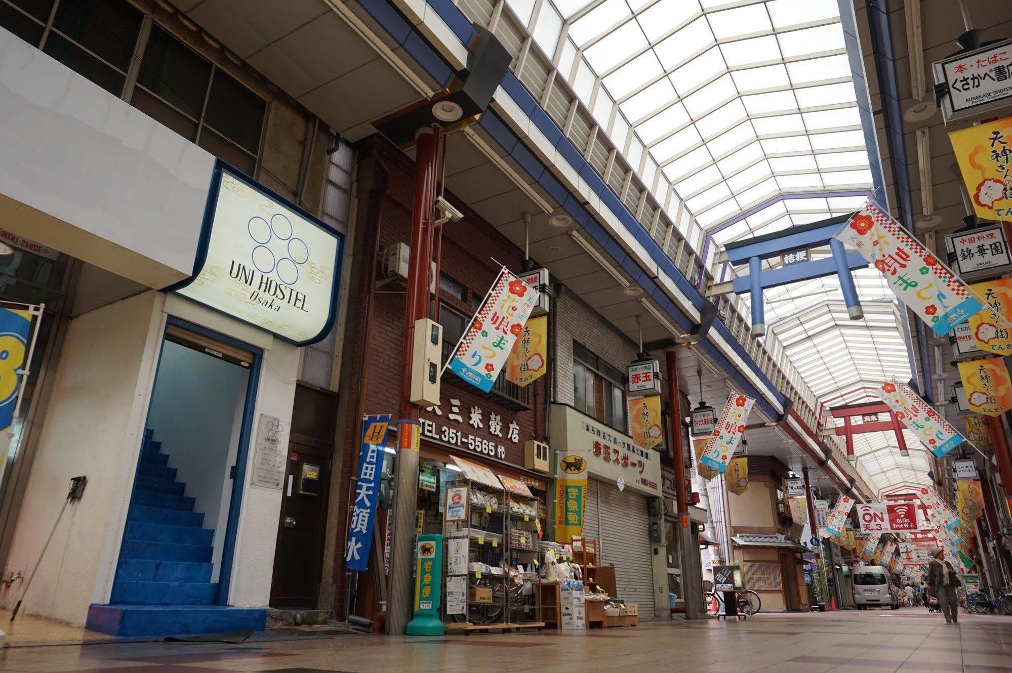 Uni Hostel Osaka Zewnętrze zdjęcie